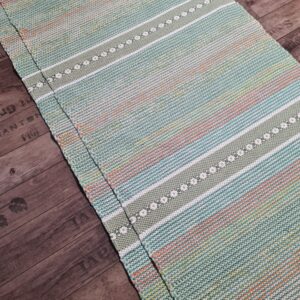 VIHREÄN SÄVYISET RÄSYMATOT 2 x 2.40