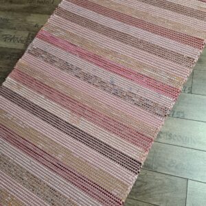 ROOSANSÄVYINEN RÄSYMATTO 80 x 3.50